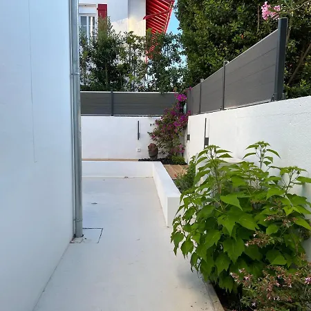 Un Coin De Paradis A Spa Ephemere Lägenhet Biarritz